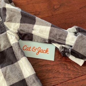 NWT Cat and Jack Flannel